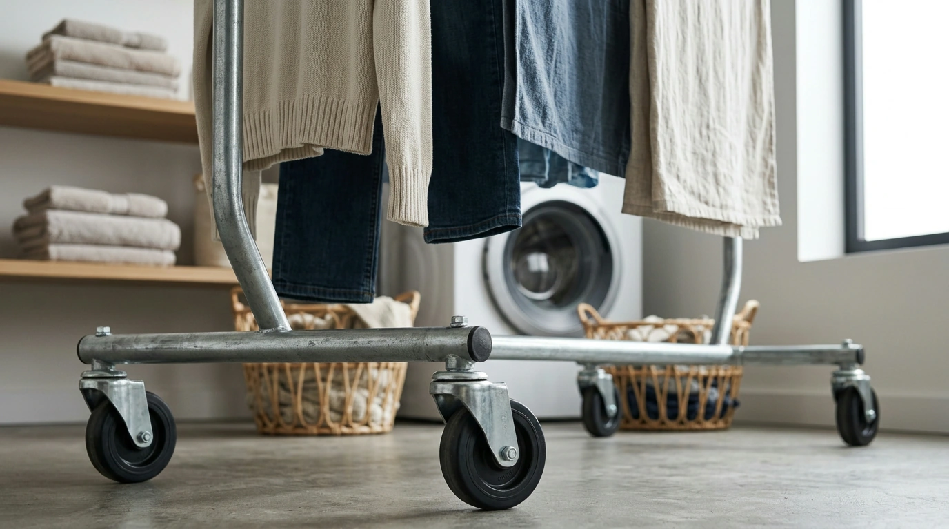 Choose a Heavy-Duty Rolling Rack for Indoor Drying